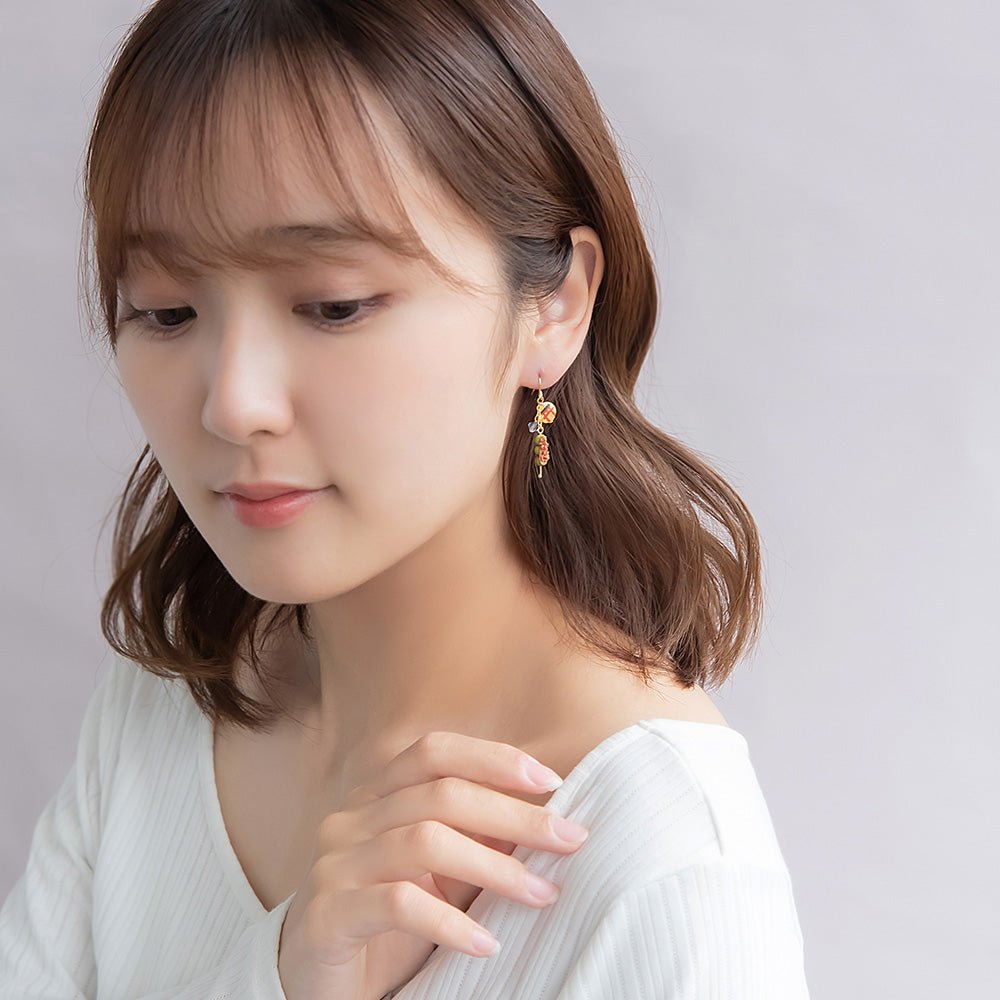 Matcha Parfait and Dango Earrings