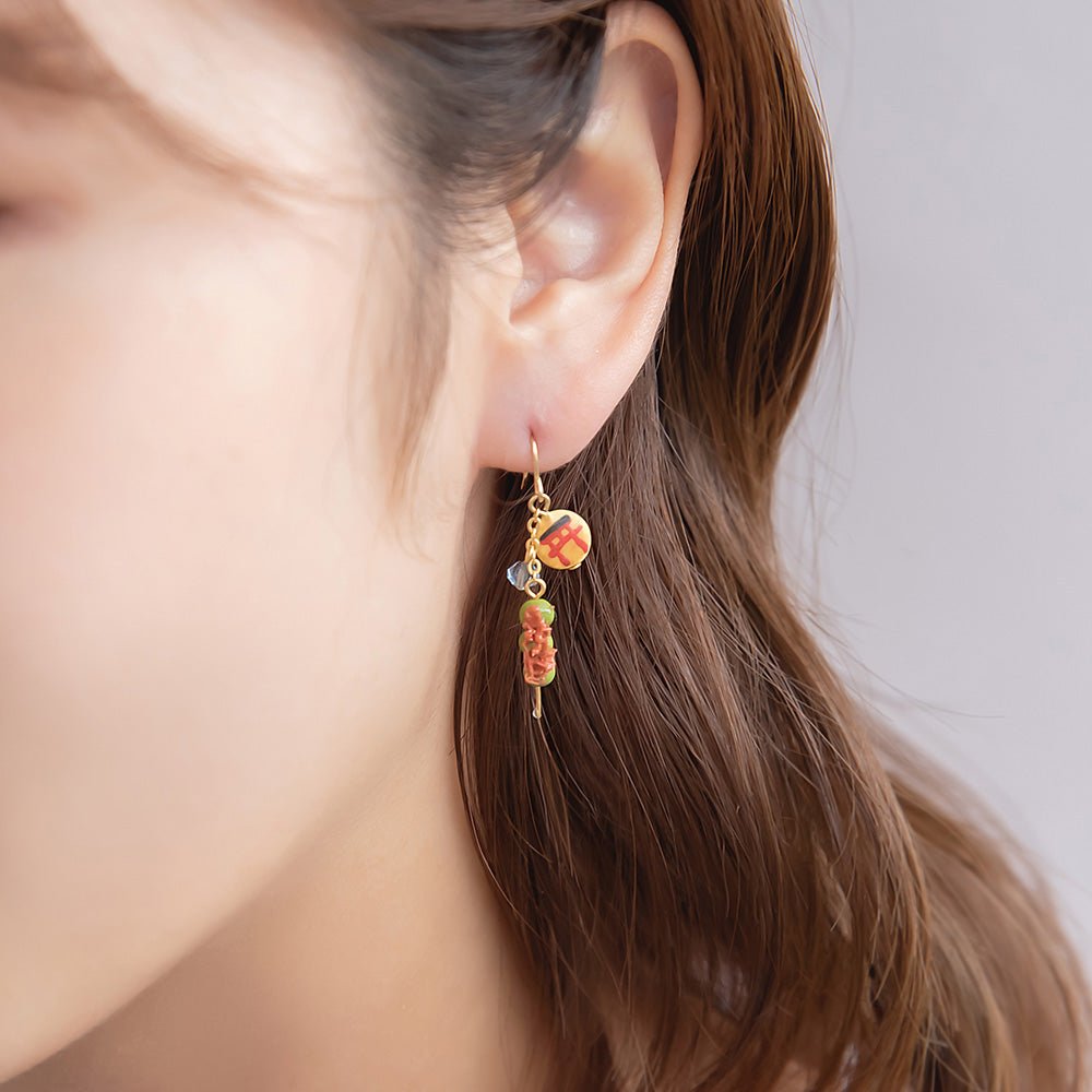 Matcha Parfait and Dango Earrings